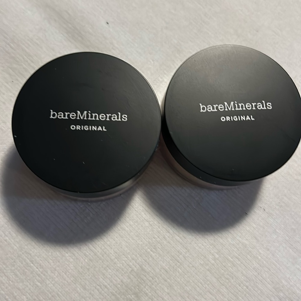 Set of 2 BareMinerals original foundation